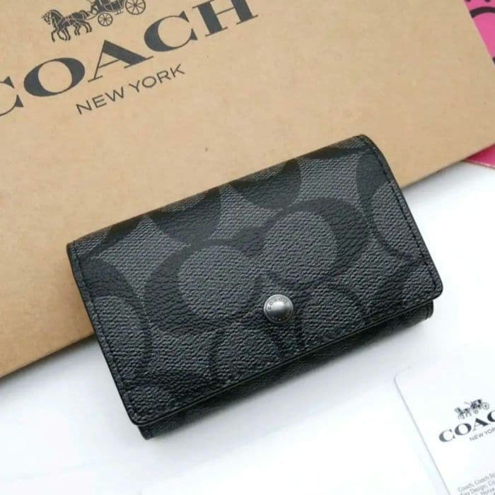 新品　COACH　キーケース　キーリング　メンズ