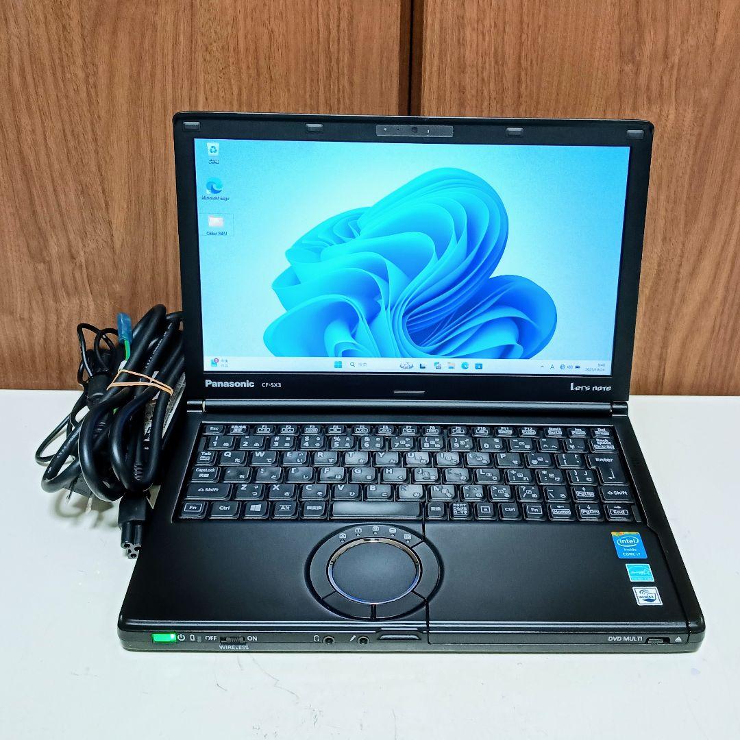 Windowsノート本体 Panasonic Let'snote Corei7 16GB SSD512GB