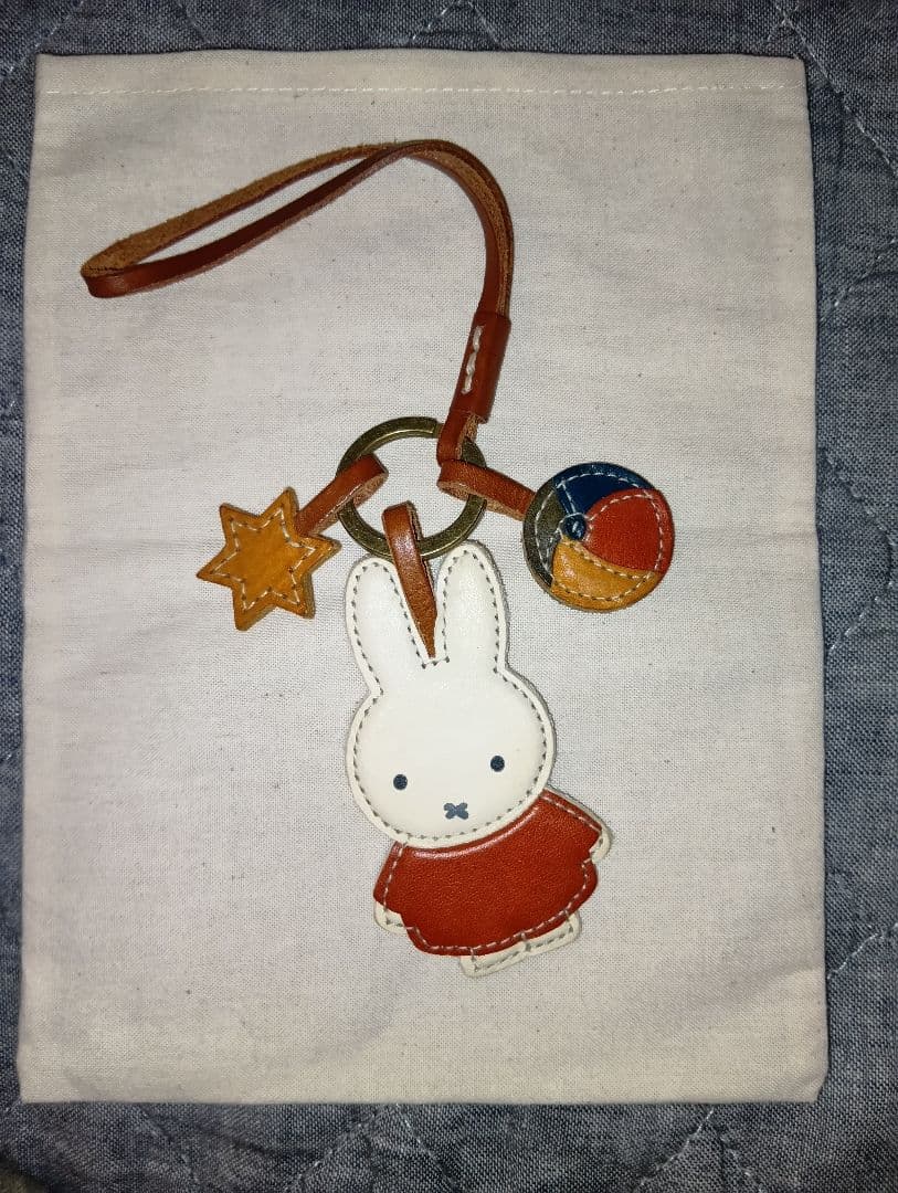 genten ゲンテン ミッフィー レザーチャーム ワクワクチャーム