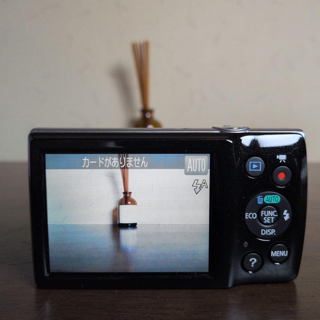 【極美品】Canon IXY 120 ブラック コンパクトデジタルカメラ