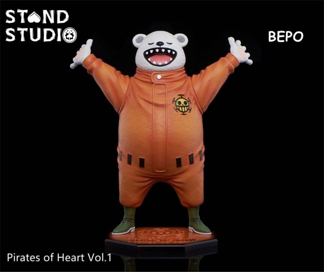 ONE PIECE ベポ  ガレージキット ガレキ スタチュー②①