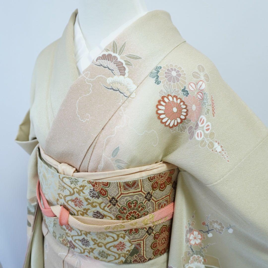 訪問着 フルセットa424i 七五三　入学式　お宮参り　結婚式　一つ紋