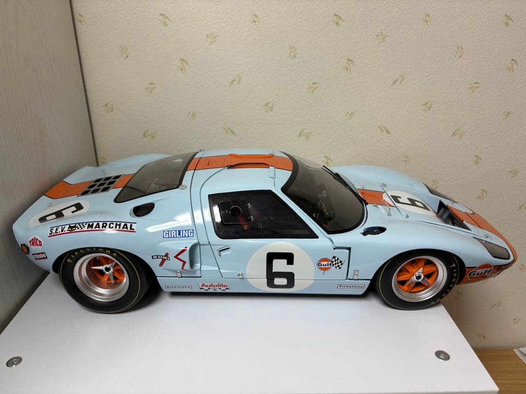 フォード GT40 ナンバー6 デアゴスティーニ（組立済）