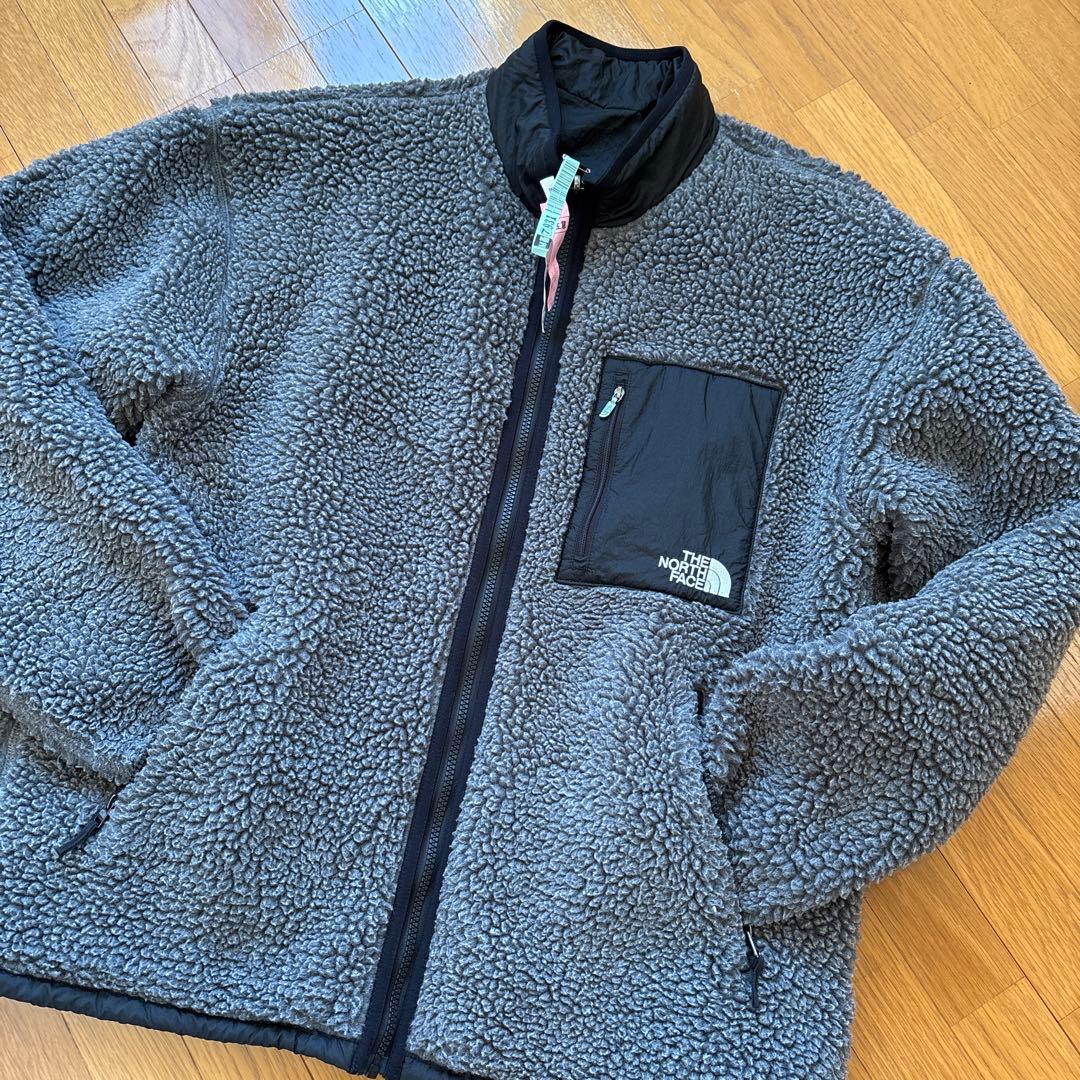 ⭐️ THE NORTH FACE フリースジャケット グレー、2ウェイ