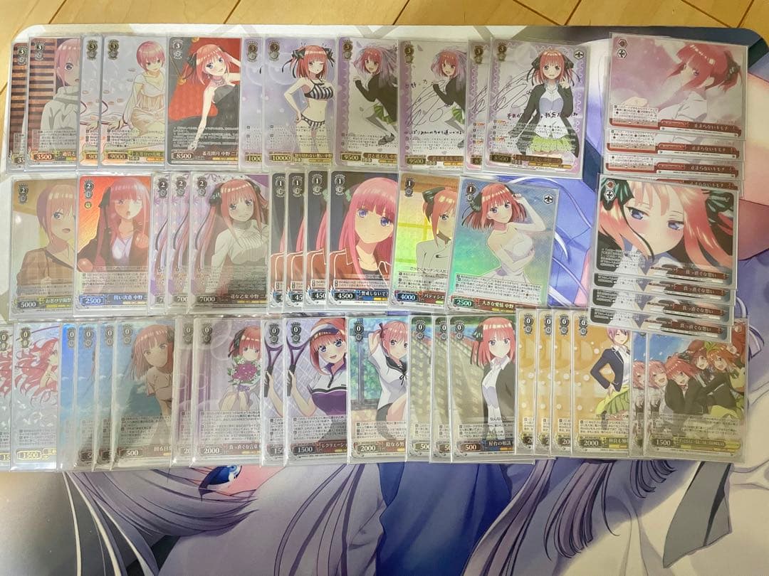 ヴァイスシュバルツ　五等分の花嫁二乃デッキ(準フルレア)