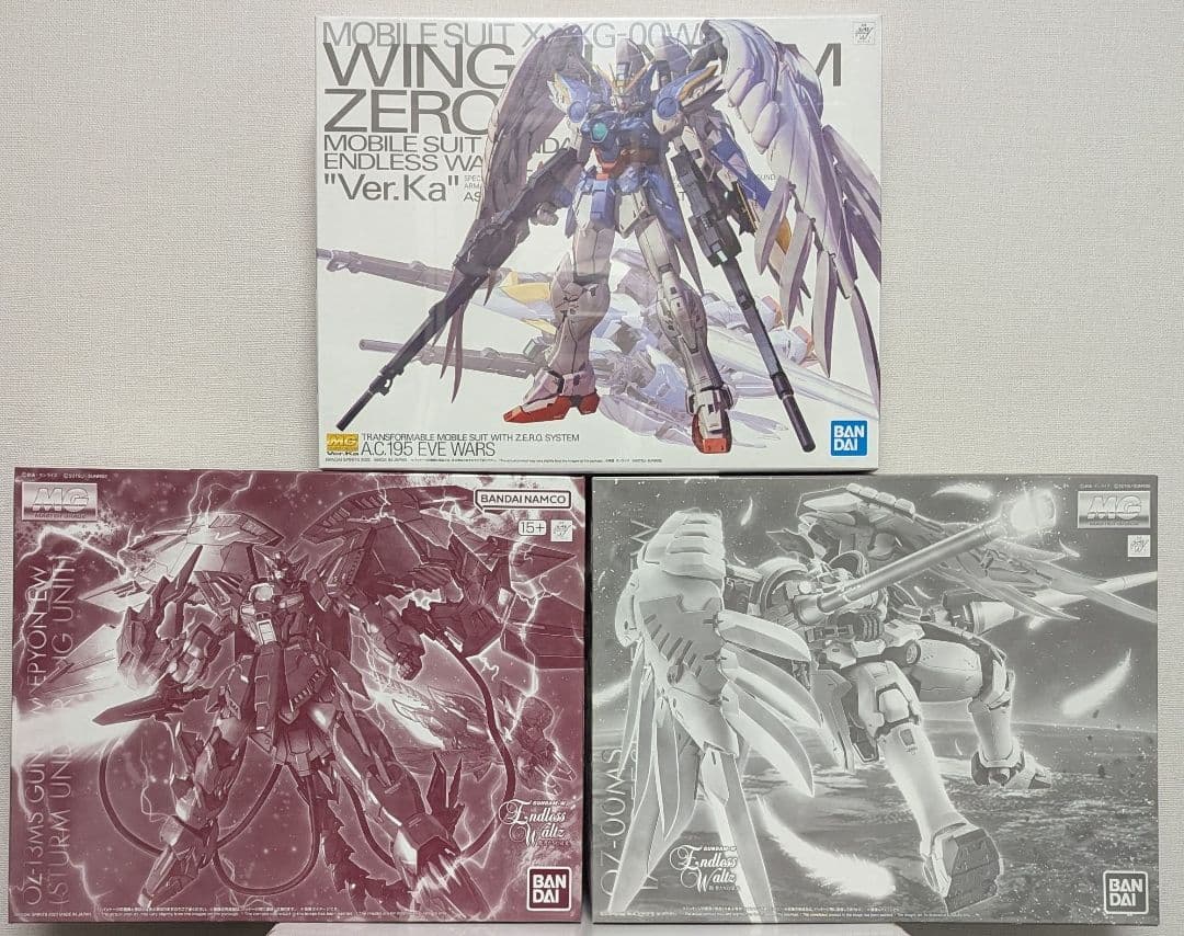 MG ウイングガンダムゼロ EW Ver.Ka ガンダムエピオン EW 他