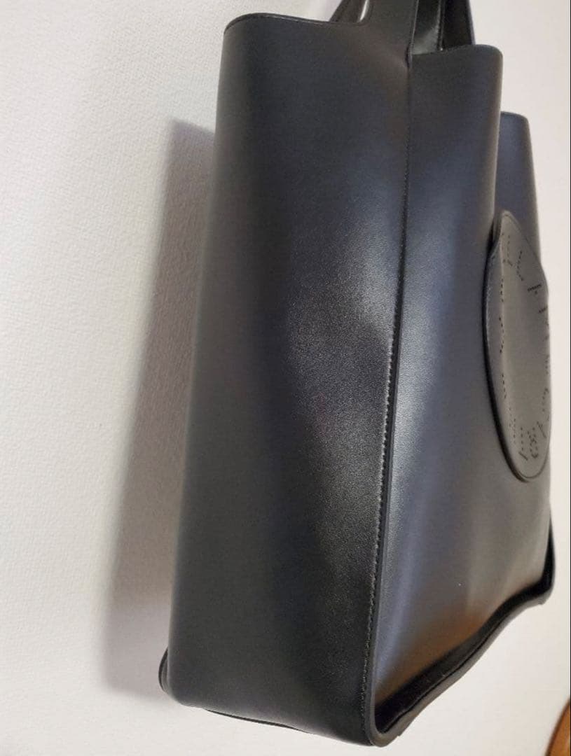 Stella McCartney スクエア ロゴトートバッグ ポーチ付 肩掛け