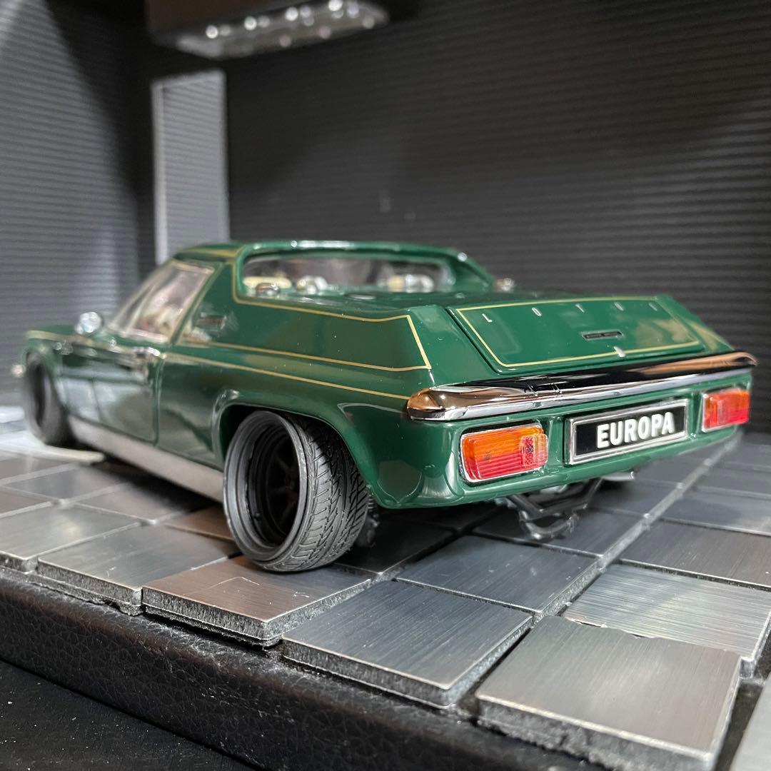 絶版　京商 1/18 ロータス ヨーロッパ スペシャル (カスタム仕様)