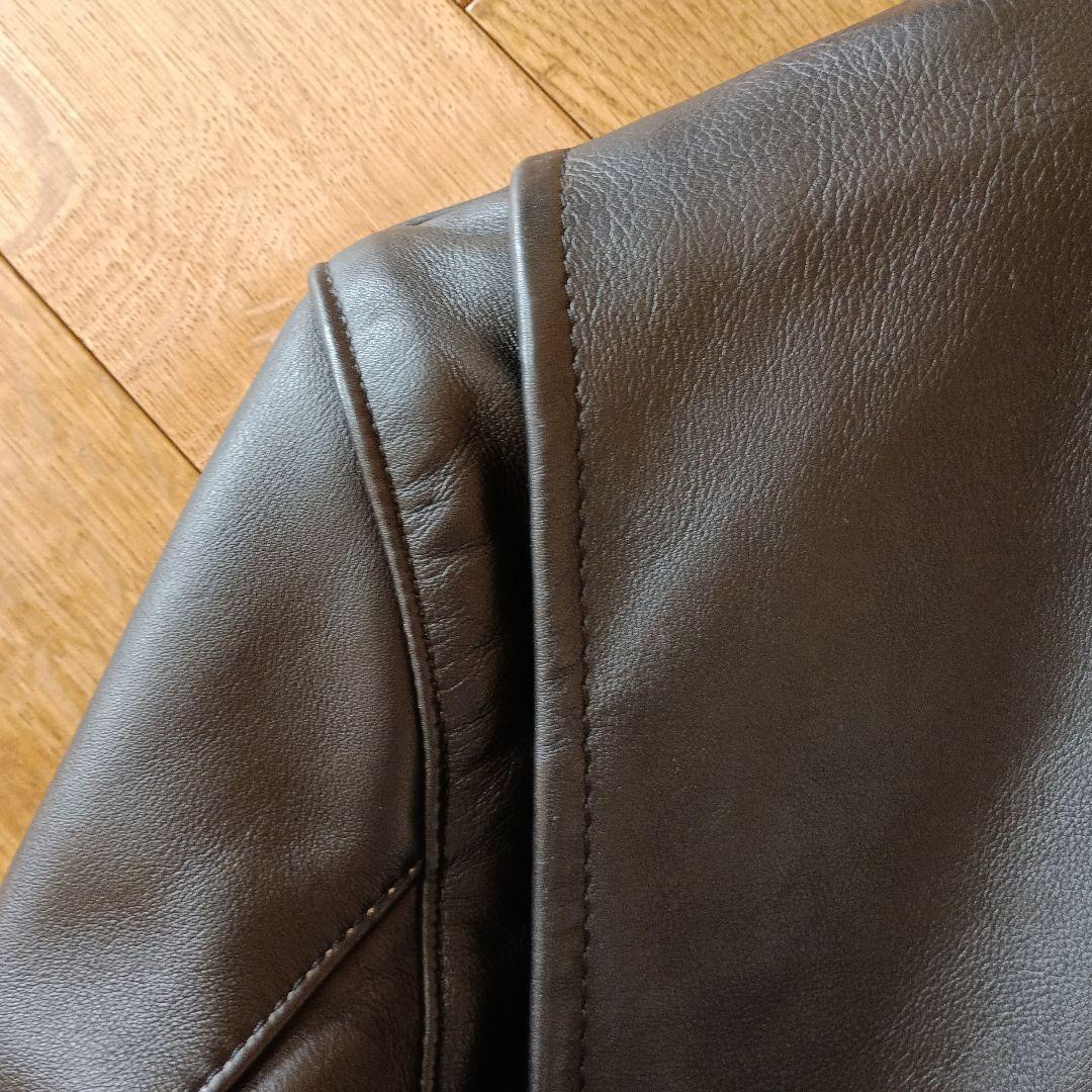 チャリ　vanson 黒 レザージャケット 36 usa製