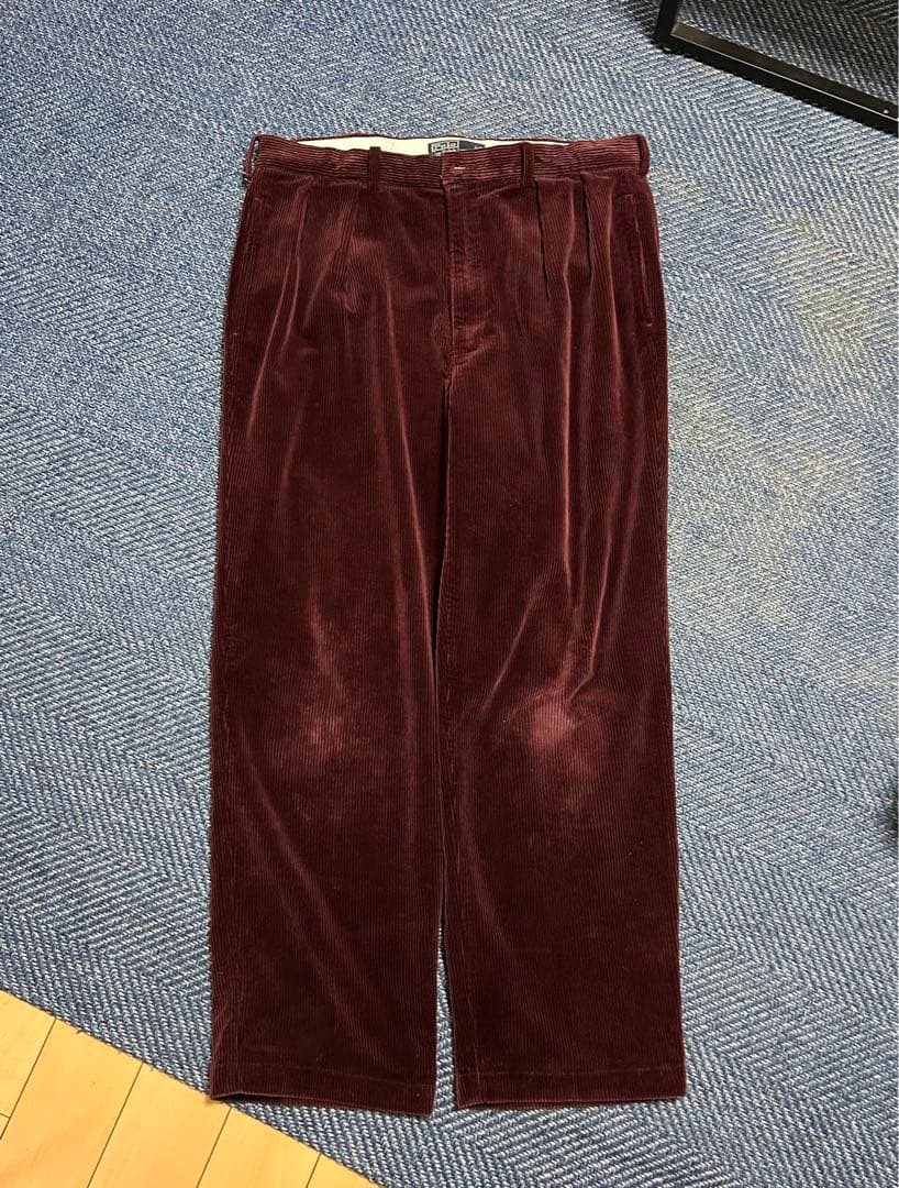 90s Polo by Ralph Lauren バーガンディ コーデュロイ