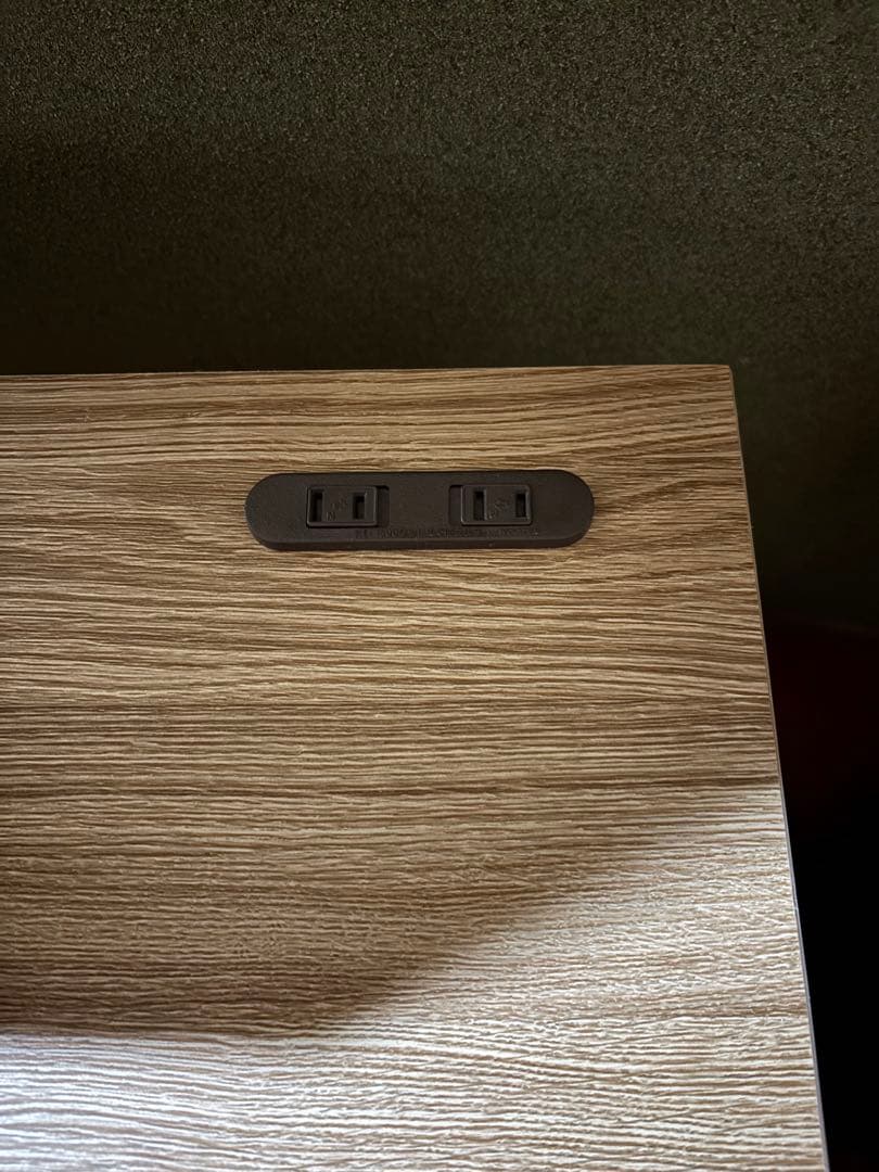 ナチュラルウッド テレビボード横150cm コンセント付き