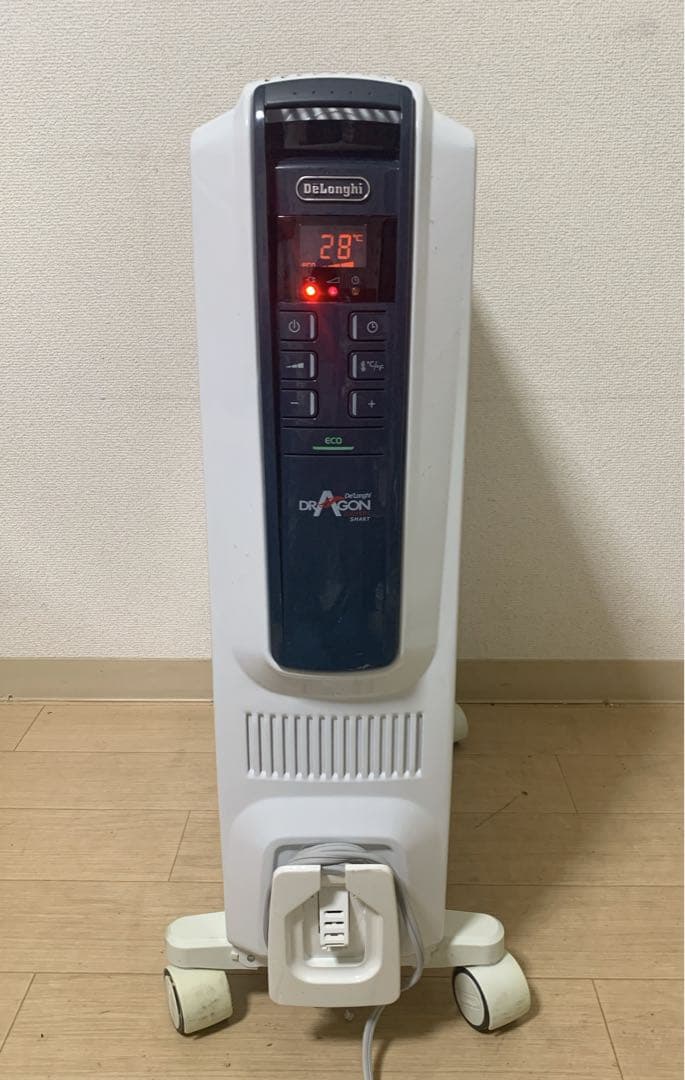 値下！デロンギ オイルヒーター ドラゴンデジタル スマート QSD0915-BL