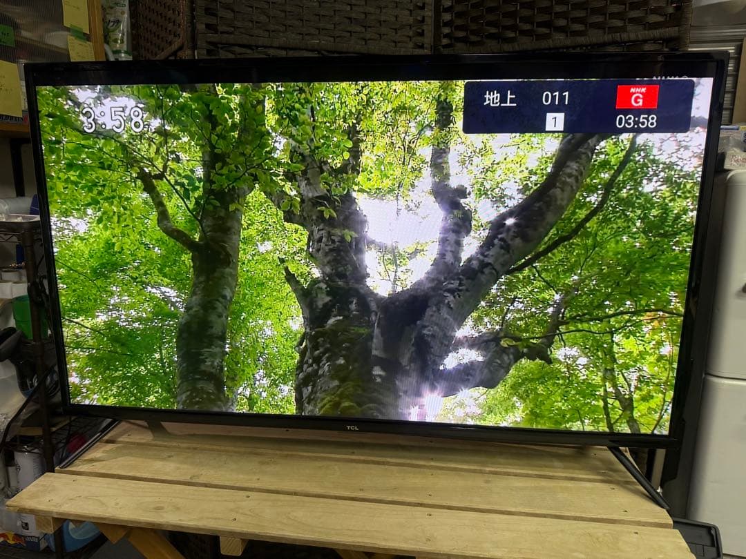 【美品】TCL 40型 HD液晶テレビAndroidテレビ 40S515