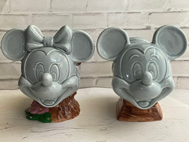 東京ディズニーランド　トゥーンタウン　ミッキー＆ミニーの家　ポスト　貯金箱置物