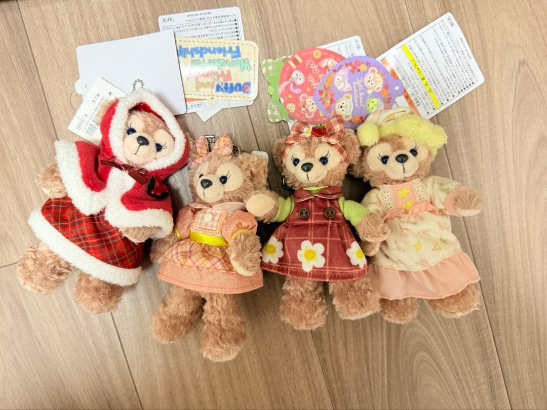 東京ディズニー　シェリーメイ　ぬいぐるみ　キーホルダー