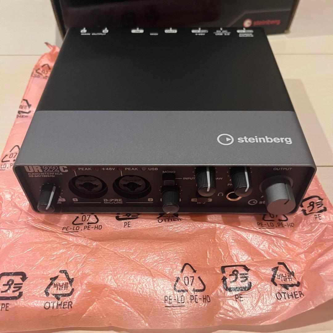 新品未使用　Steinberg UR 22 C オーディオインターフェイス