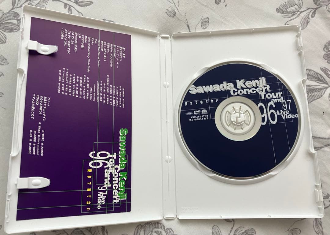 【専用】沢田研二 「愛まで待てない」、「サーモスタットな夏」ライブ DVD2点