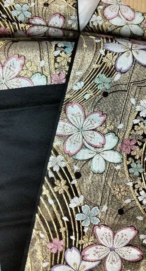 桜_kaa040508　銀通し、振袖、長襦袢、帯、小物フルセット