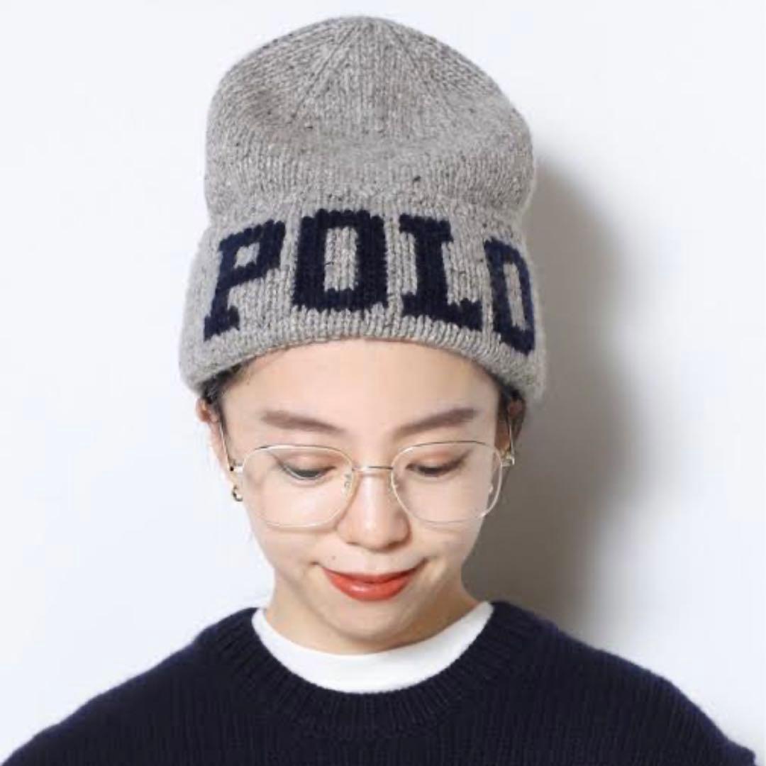POLO RALPH LAUREN ラルフローレン ロゴ　ニット帽 新品未使用