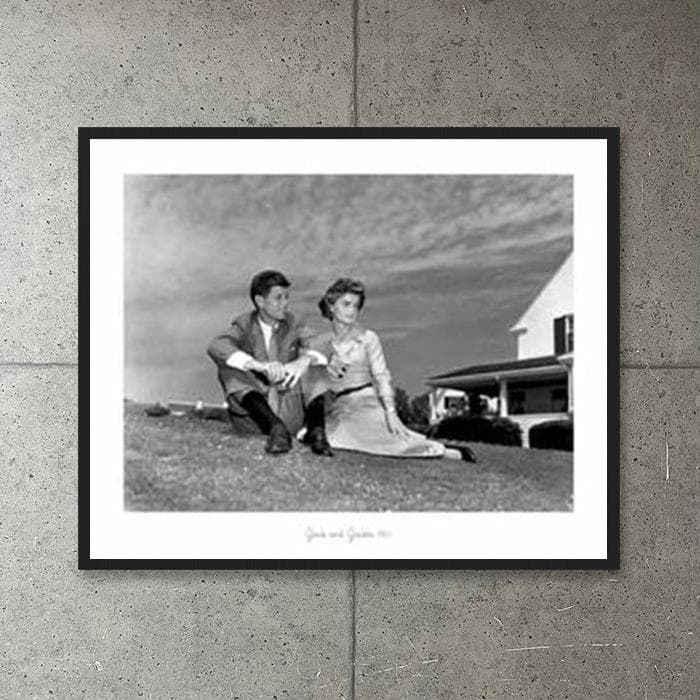 額装品/Jack and Jackie 1953/フォトグラフ/アート/ポスター