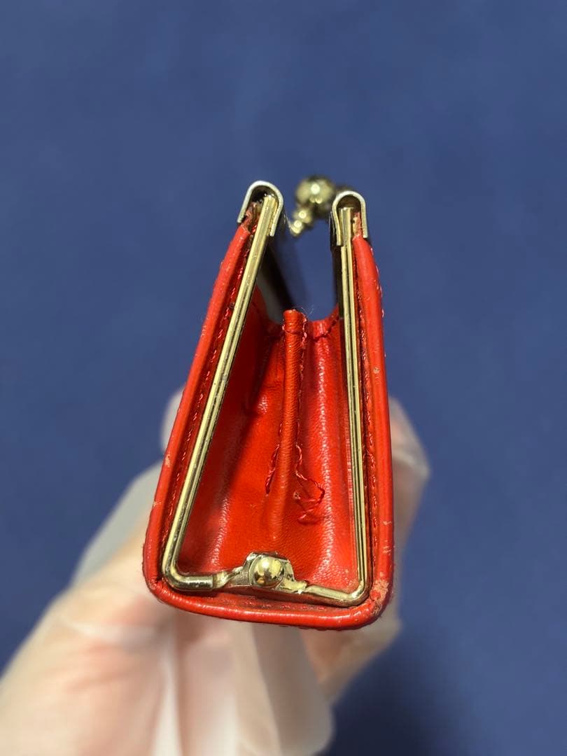 【希少】Vivienne Westwood ケース 赤エナメルボタン