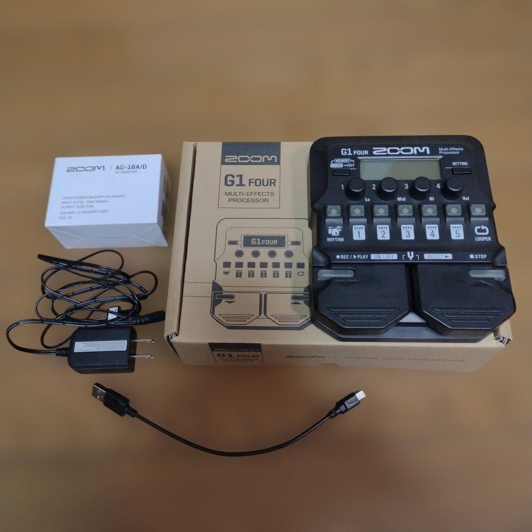 ZOOM G1 FOUR マルチエフェクター　AD-16A ACアダプター