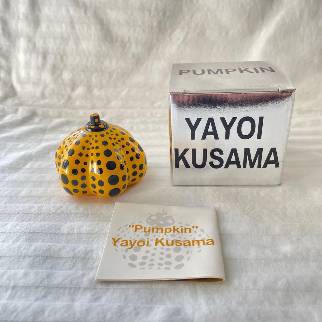 草間彌生　かぼちゃ　南瓜　オブジェ　ペーパーウェイト　廃盤品