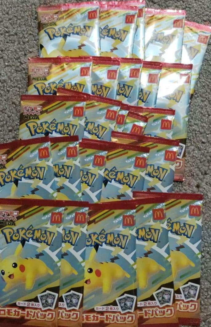 …　ポケモンカード 50枚(25パック)