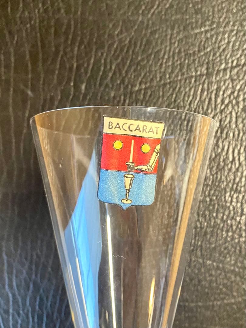 オールドバカラBaccarat 超希少シャンパンカクテルグラス1930年代