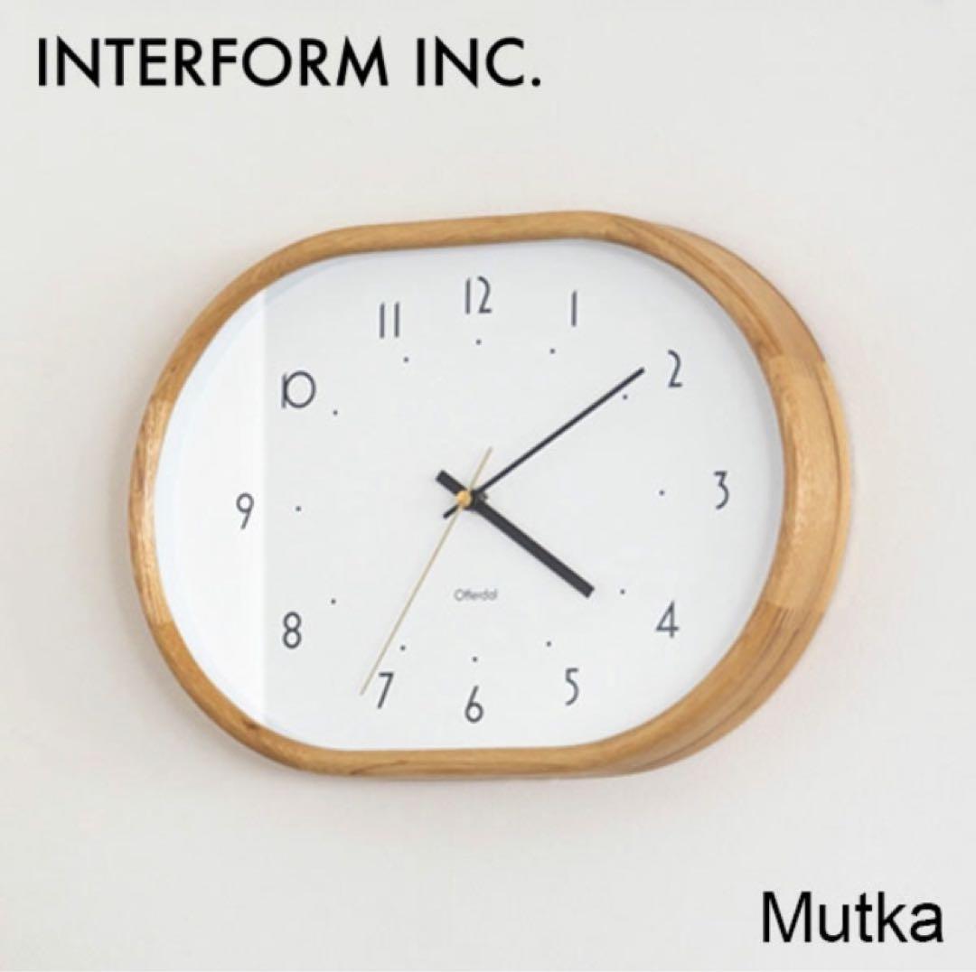 INTERFORM インターフォルム　Mutka ムトゥカ　時計