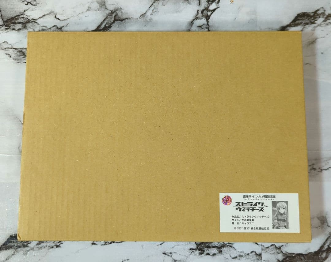 直筆サイン入り複製原画 ストライクウィッチーズ 　エイラ