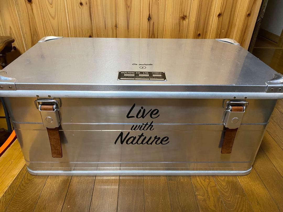 週末限定割引　希少　ダルトン　アルミコンテナ　Lサイズ　旧型　レザー　　コンボイ