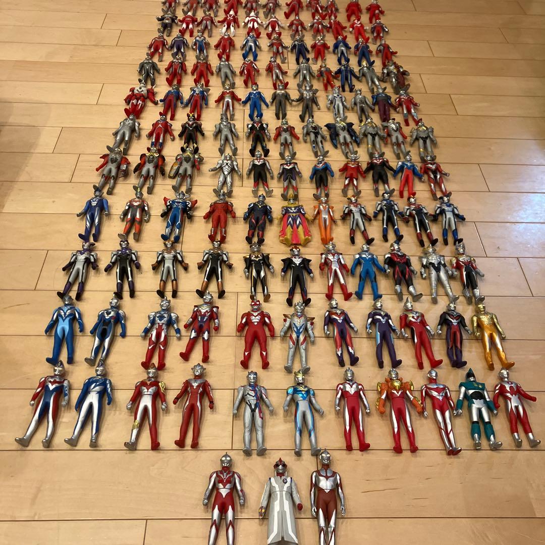 あ*平様 ウルトラマン　ソフビ　 大量110体以上