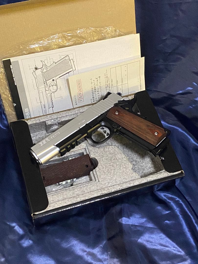 ウエスタンアームズ　WA SCW SIG GSR ガスブロ実ウッドグリップ付き