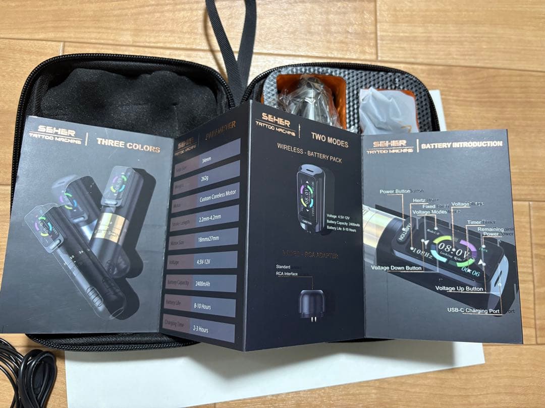 Ambition sehar ワイヤレス/有線プロ仕様のタトゥーペン