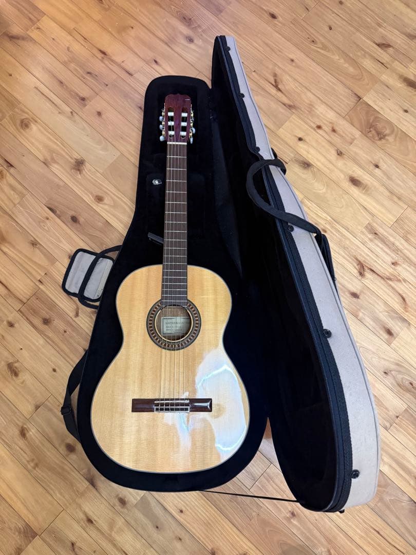 【美品】松岡良治 MC-70SNA クラシックギター セミHケース付