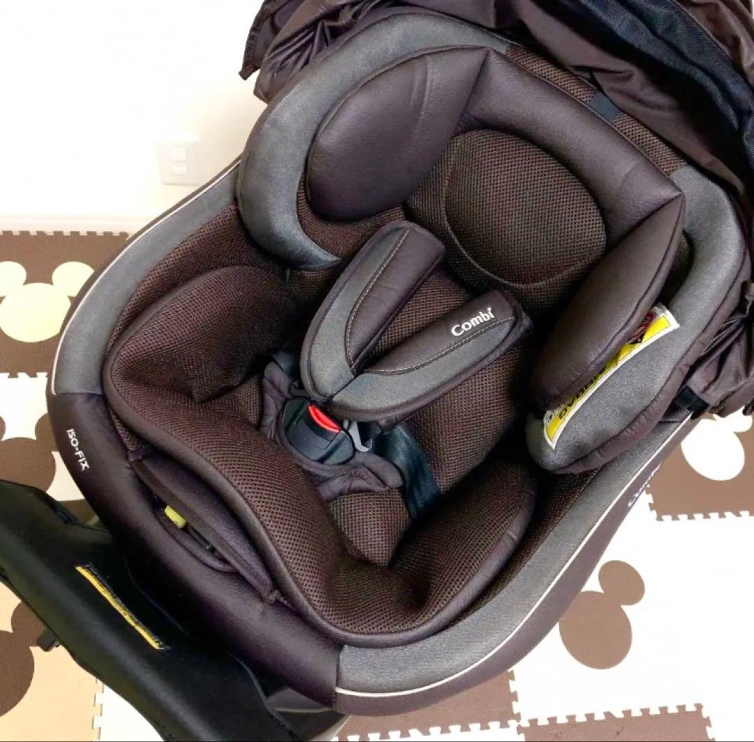 【極美品】コンビチャイルドシートクルムーヴスマートisofix JG-650
