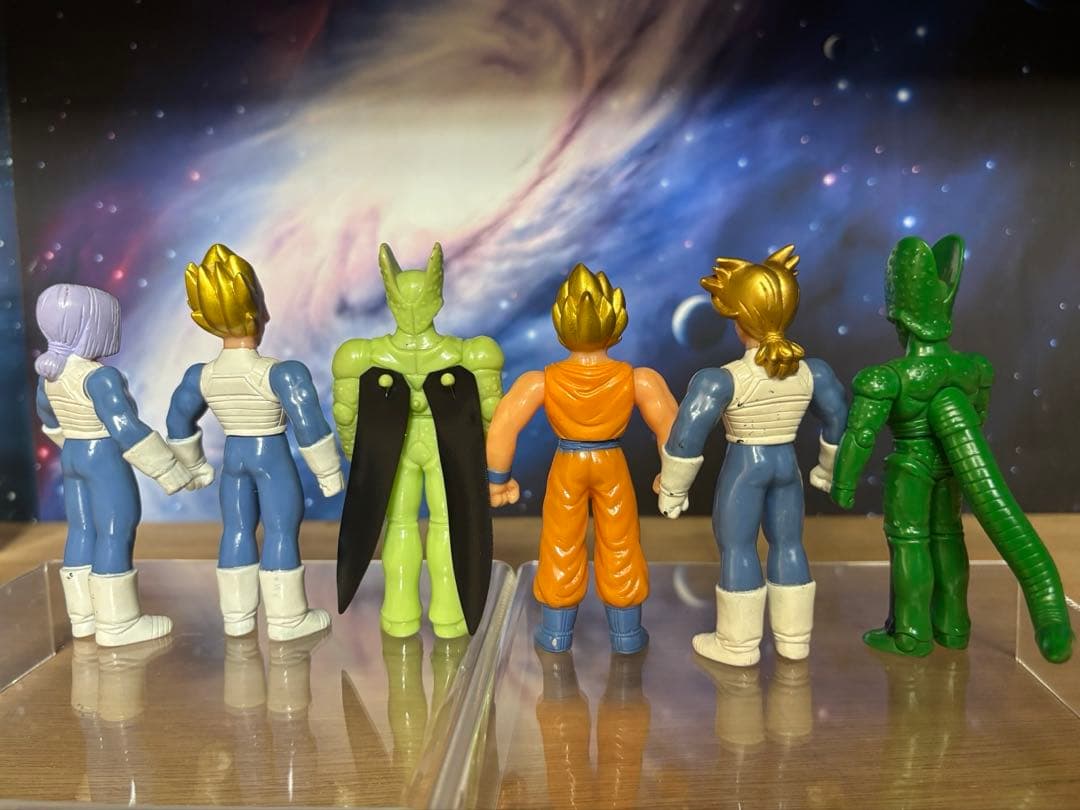 ☆1992年当時物 ドラゴンボールZ ソフビキット6種セット