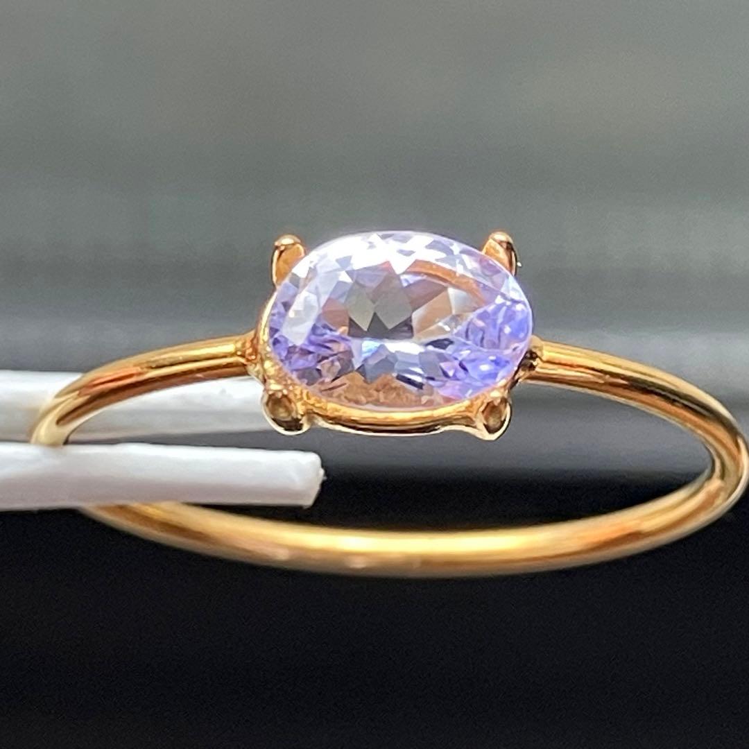 【つばささまご確認用】タンザナイトのオーバルファセットリング260101