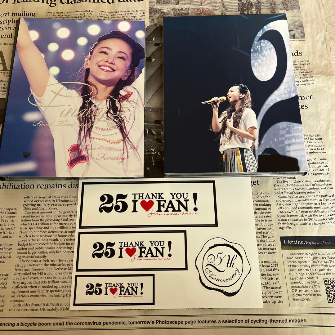安室奈美恵DVD25周年記念