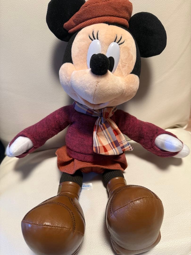 レア　ディズニー　ミニーのスタイルスタジオ　ぬいぐるみ　秋コス