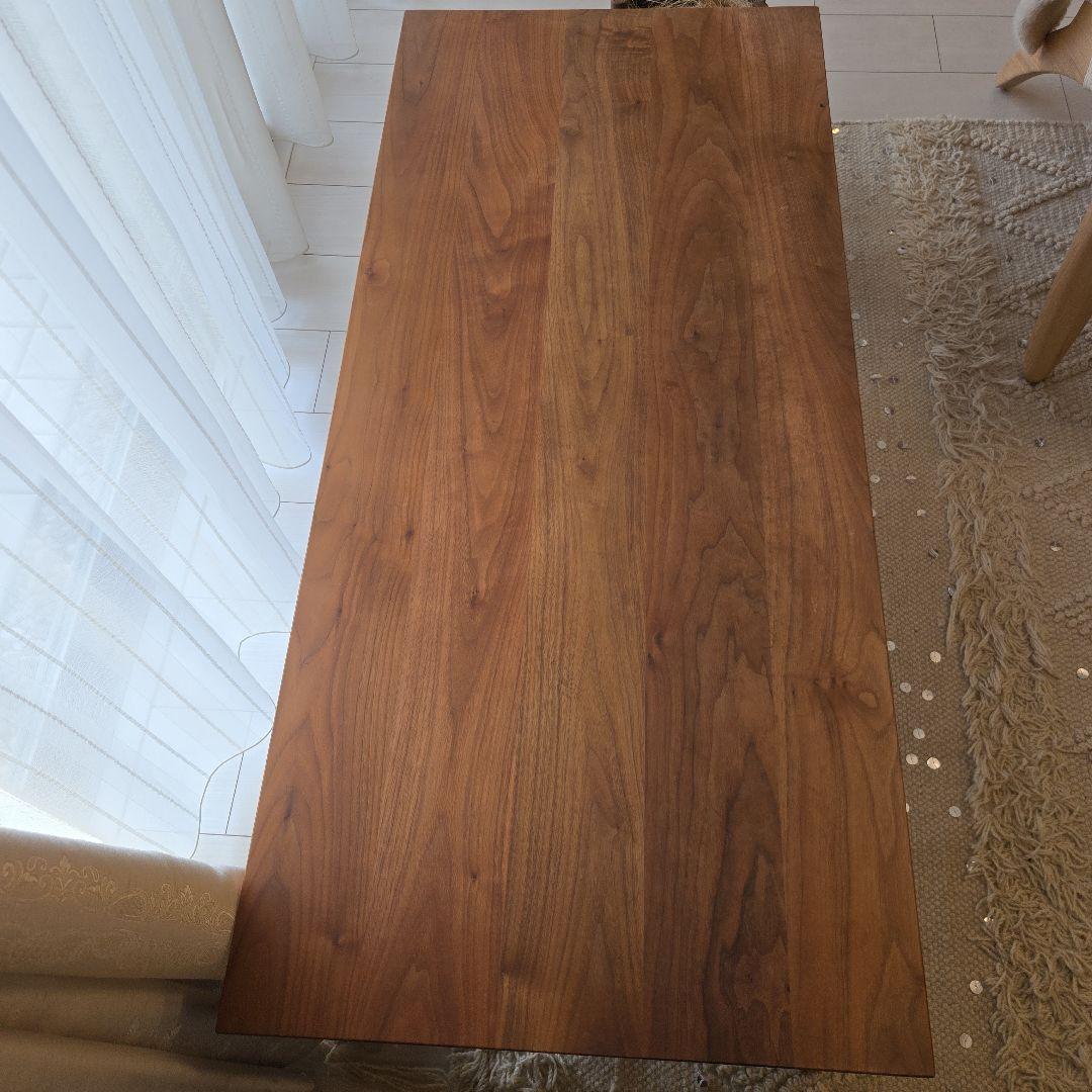 リビングテーブル　ウォールナット無垢　 幅110