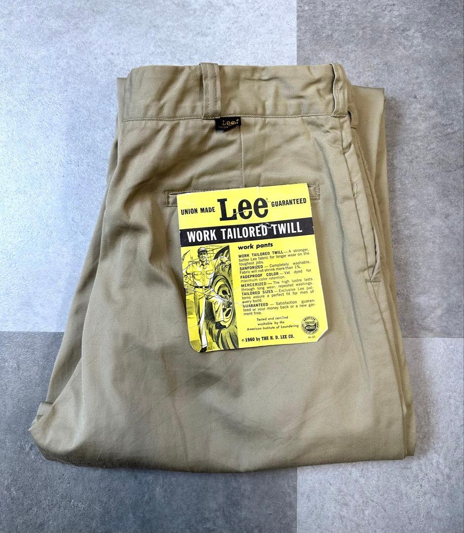 Lee WORK TAILORED TWILL 60s デッドストック