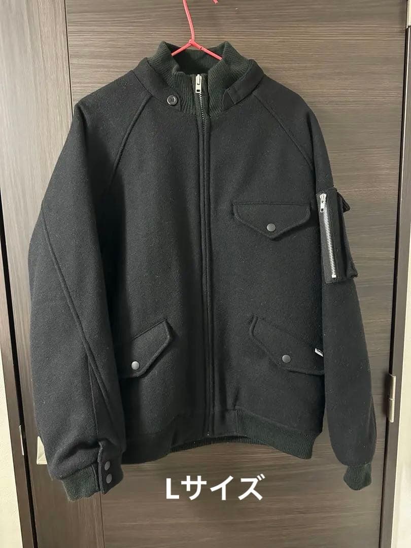 STUSSY “MA-1 Type” wool jacket ※美品