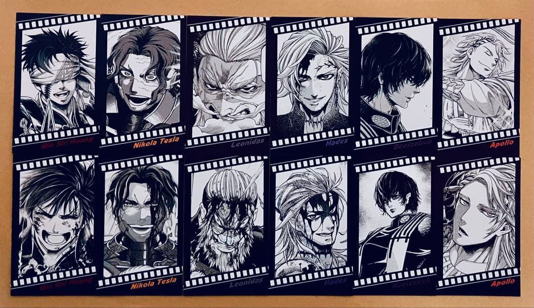 終末のワルキューレ　26巻　特典　フィルム風コレクタブルカード　全12種　③