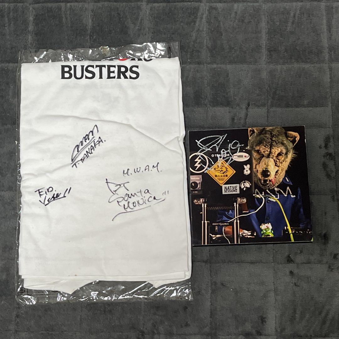 【値下げ】MAN WITH A MISSION サイン入りグッズ