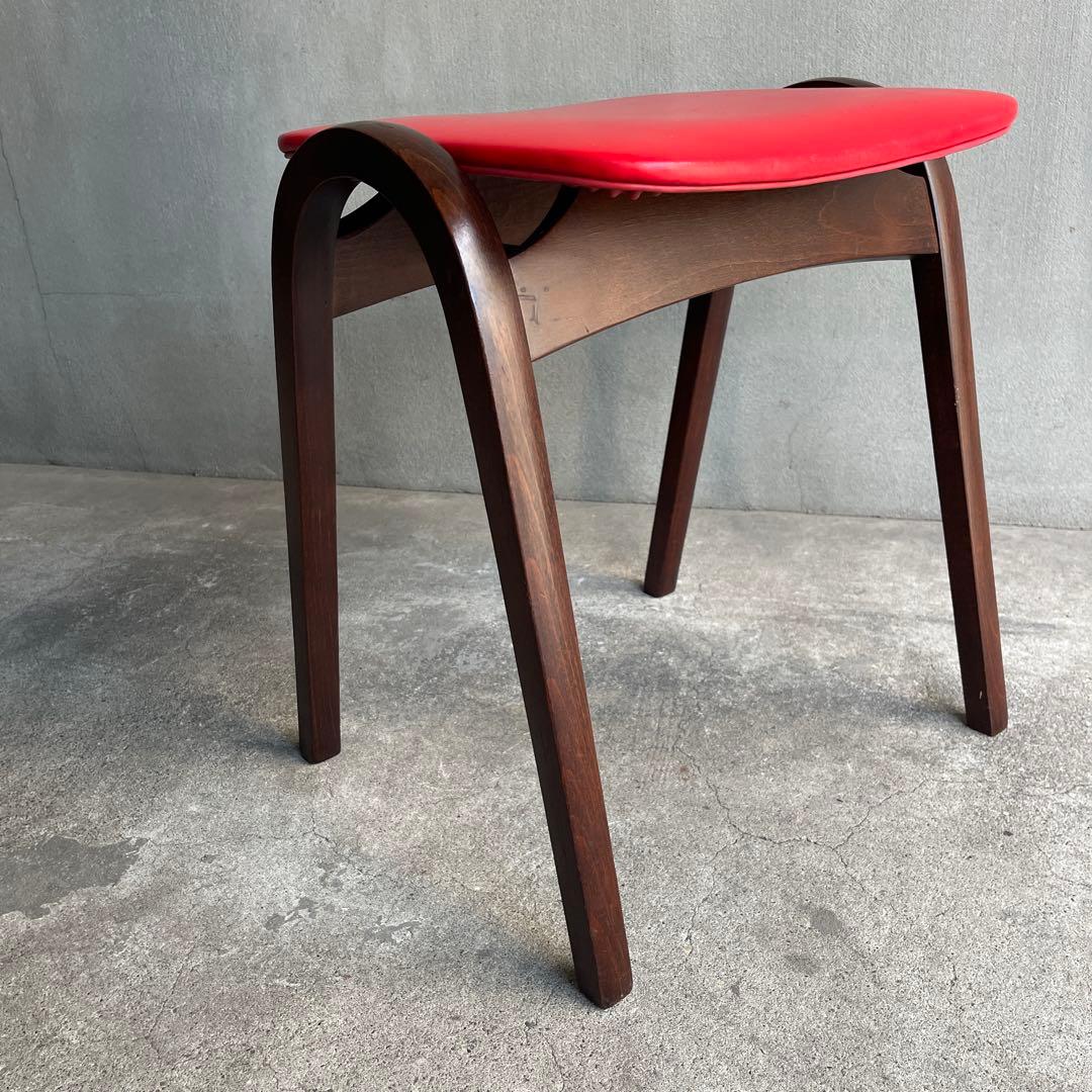 秋田木工　スタッキング スツール オールドビンテージ