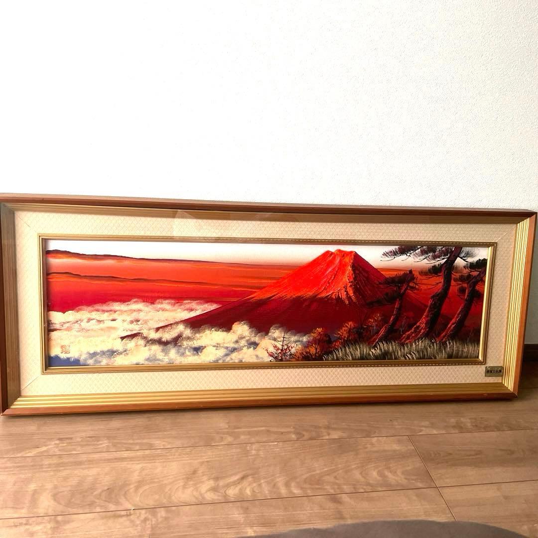 百瀬善明 赤富士