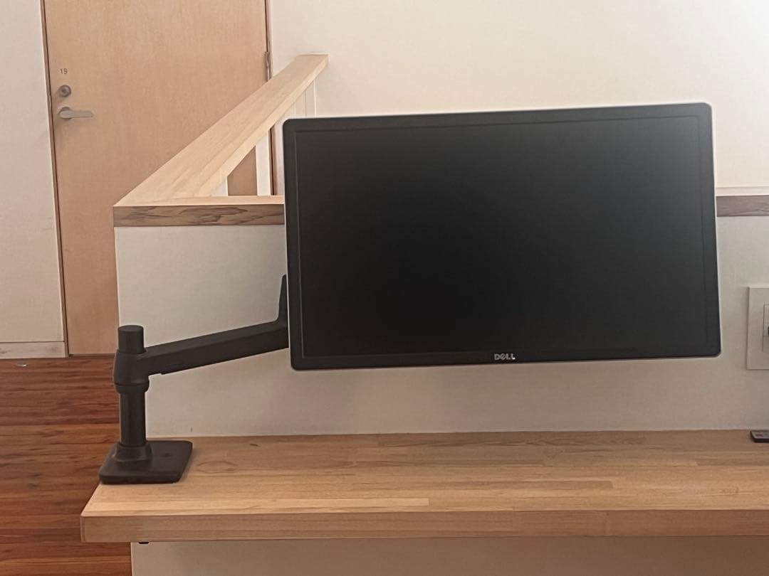 Dell 4K display P2415Q + HPモニターアーム