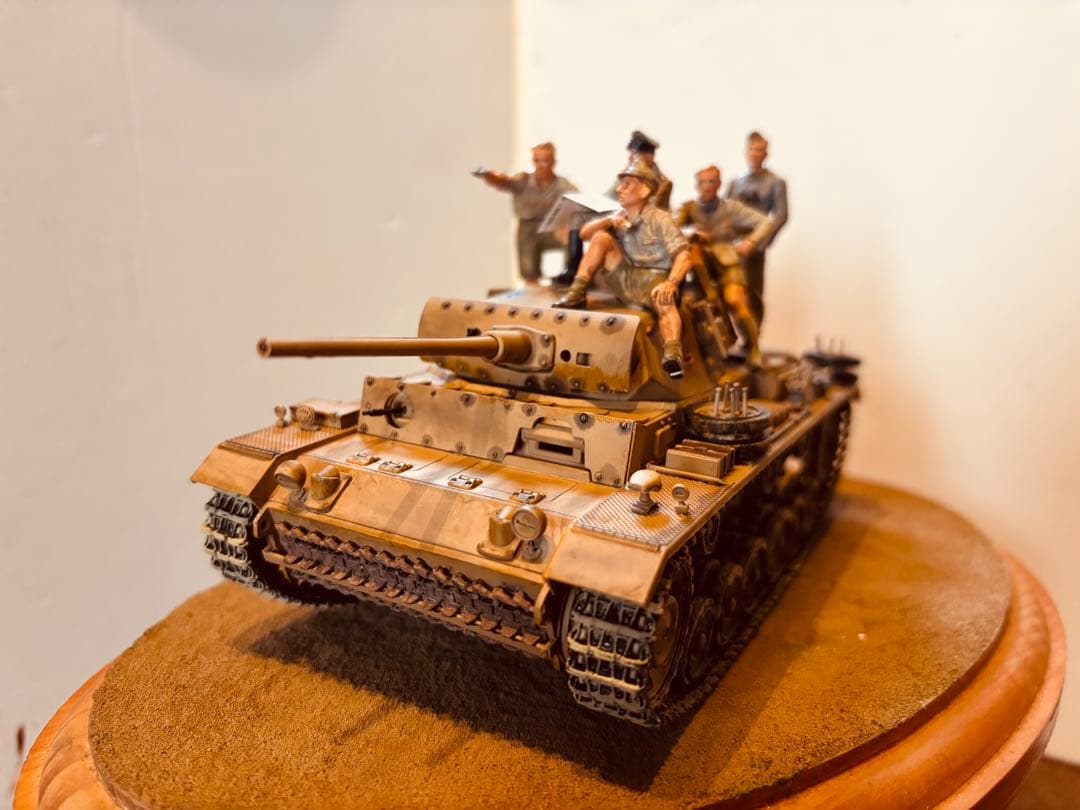 1／35 ドイツアフリカ軍団ロンメル将軍と幕僚達